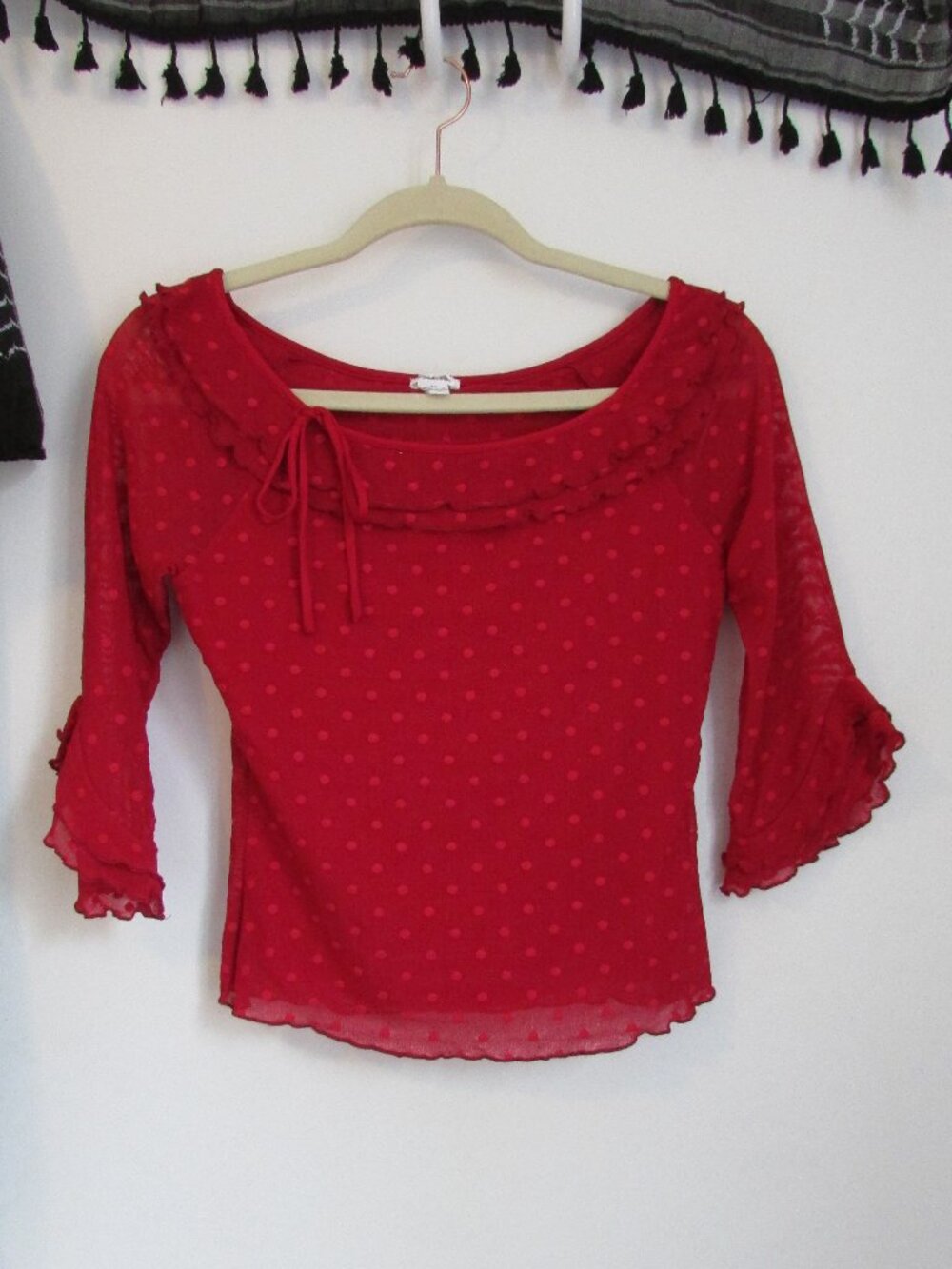 Kimchi Blue Polka Dot Blouse